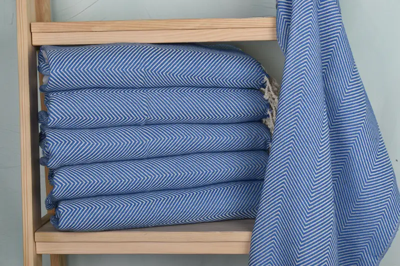 Küchentuch, Spa -Handtuch, 40x20 Baumwoll -Fischgrätenhandtuch, monogrammiertes Handtuch, Valentinstagsgeschenk für sie, Brautjungfernvorschlag Geschenk, Hochzeitsgeschenk - 2