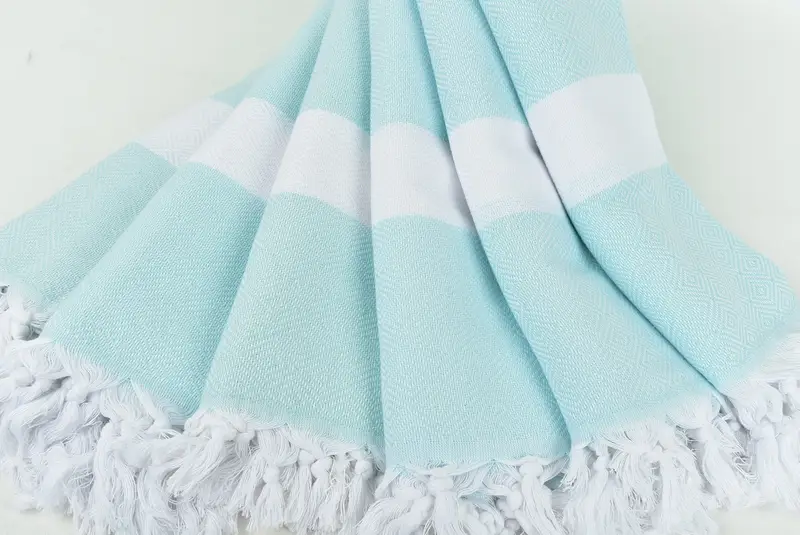 Summer Gift, Girls Weekend Getaways Gifts, 70x40 Cotton Diamond Towel, Beach Towel Bulk, Gift For Him, Beach Theme Wedding Gift, Gift For Boyfriend - 4