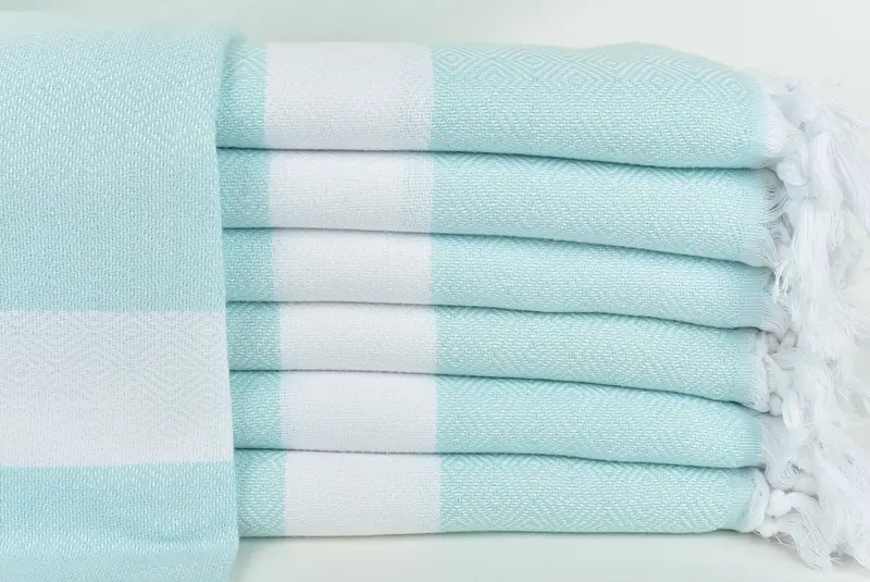 Summer Gift, Girls Weekend Getaways Gifts, 70x40 Cotton Diamond Towel, Beach Towel Bulk, Gift For Him, Beach Theme Wedding Gift, Gift For Boyfriend - 1