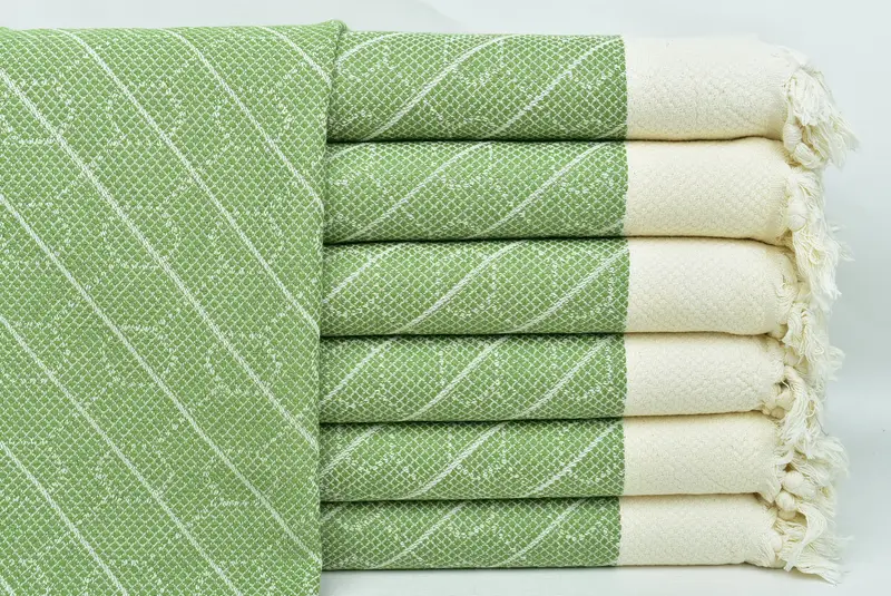 Monogram Kitchen Towel, Bulk Order Towel, Personalized Kitchen Towel, Kitchen Towel, Valentines Gift, 36x18 Cotton Geometric Towel, Monogram Towels - 1