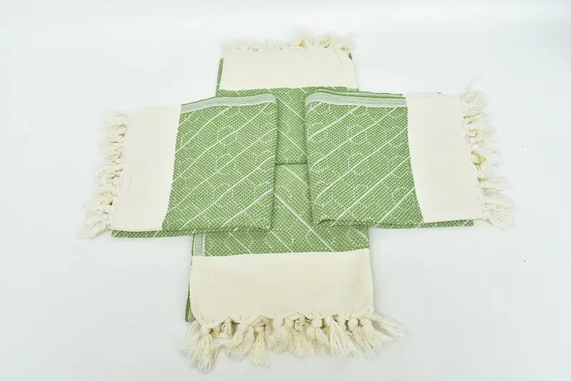 Monogram Kitchen Towel, Bulk Order Towel, Personalized Kitchen Towel, Kitchen Towel, Valentines Gift, 36x18 Cotton Geometric Towel, Monogram Towels - 6