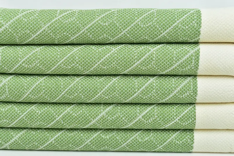 Monogram Kitchen Towel, Bulk Order Towel, Personalized Kitchen Towel, Kitchen Towel, Valentines Gift, 36x18 Cotton Geometric Towel, Monogram Towels - 2
