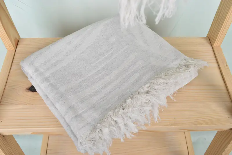 Organic Beach Towel, 70x40 Cotton Floral Design Towel, Beach towel, Best Beach Towel, Best Friend Christmas Gift, Lightweight Turkish towel - 6