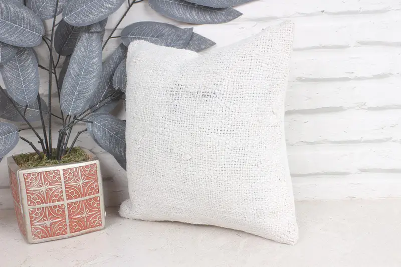 Colorful Pillow, Customized Cushion Cover, 12x12 Beige Pillow Cover, Boho Pillow Sham Cover, Handmade Kilim Cushion, Gift Pillow, Pillow - 3