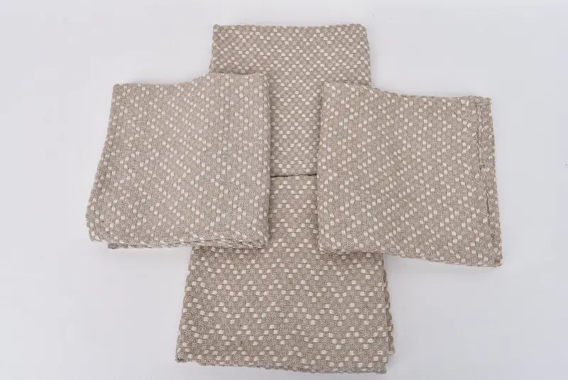 Monogrammed Hand Towel, 32x20 Cotton Herringbone Towel, Monogram Kitchen Towel, Wedding Gift, Monogram Turkish Bath Towel, Maid Of Honor Gift - 6