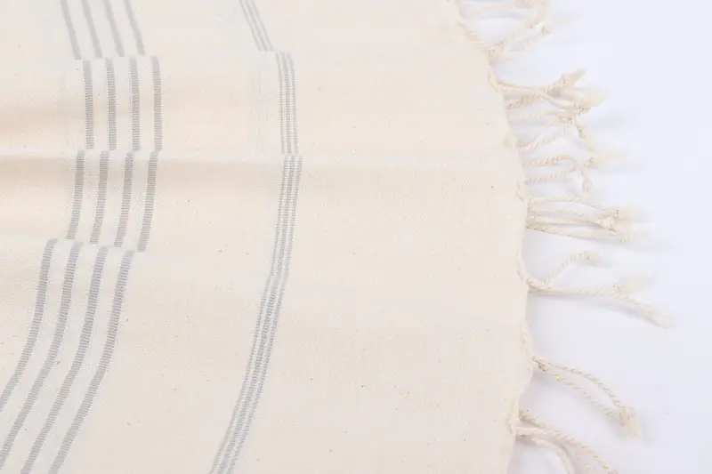 70x40 Linen Striped Towel, Custom Name Towel, Luxury towel, Gift For Mom, Beach Wedding Favor, Sand-free towel, Gift For Him, Family Gift Basket - 8