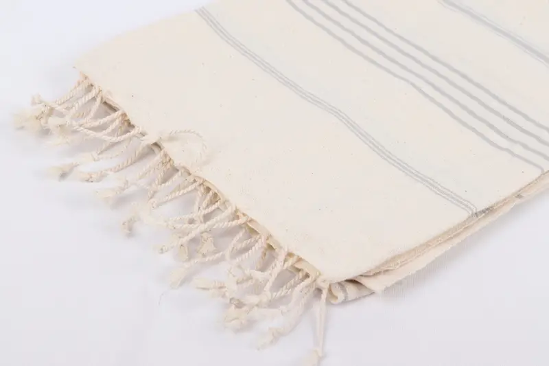70x40 Linen Striped Towel, Custom Name Towel, Luxury towel, Gift For Mom, Beach Wedding Favor, Sand-free towel, Gift For Him, Family Gift Basket - 7