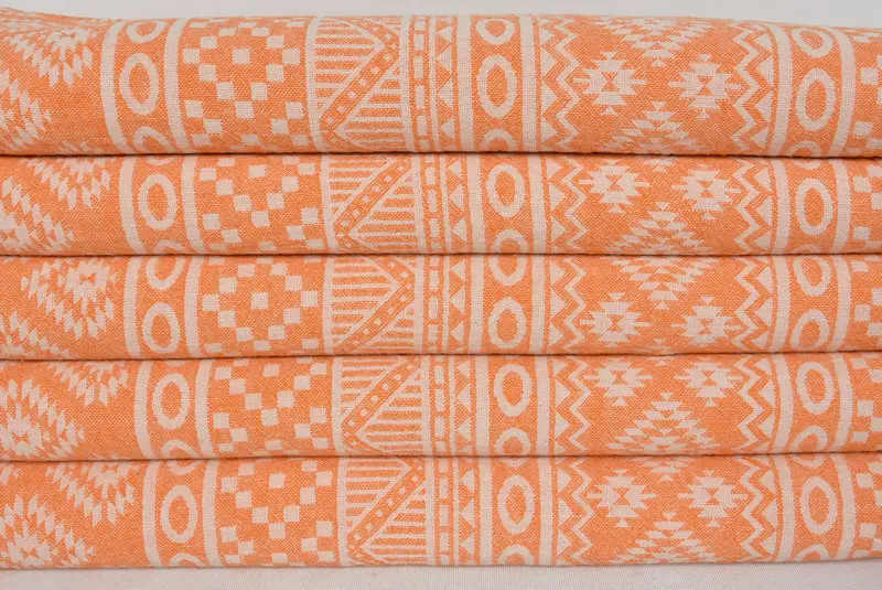 Bridesmaid Gifts, Cotton towel, 68x36 Cotton Geometric Towel, Monogram Beach Towel, Turkish Towel Beach Towel, Bridesmaid Gifts Personalized - 2