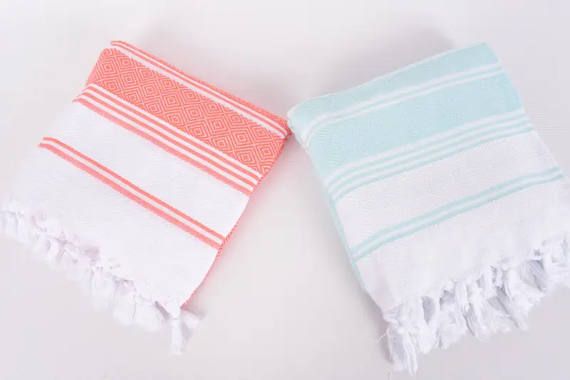 Large Beach Towel Personalized, Large Turkish Towel, Organic Towel, Bachelor Party Gifts, Soft towel, 70x40 Cotton Diamond Towel, Bachelorette Gifts - 7