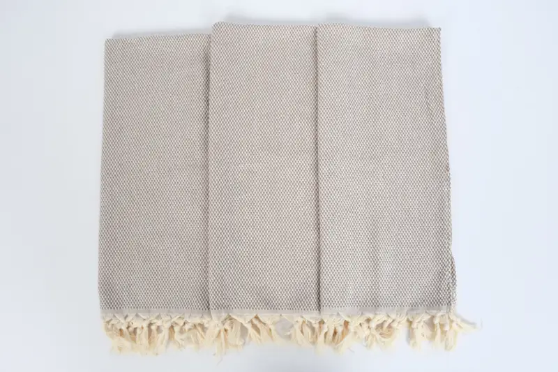 Toalla de lunares de algodón 40x18, toalla con nombre, regalo único, toallas de baño, toalla de cocina, toalla de nombre personalizada, regalo para la casa, toalla de mano turca - 7