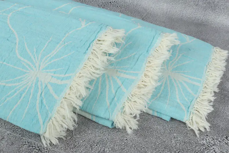 Quick-Dry Beach Towel, Bridesmaid Gifts Personalized, 68x40 Cotton Floral Patterned Towel, Kids Beach Towel, Personalized Gifts, Quick-dry towel - 6