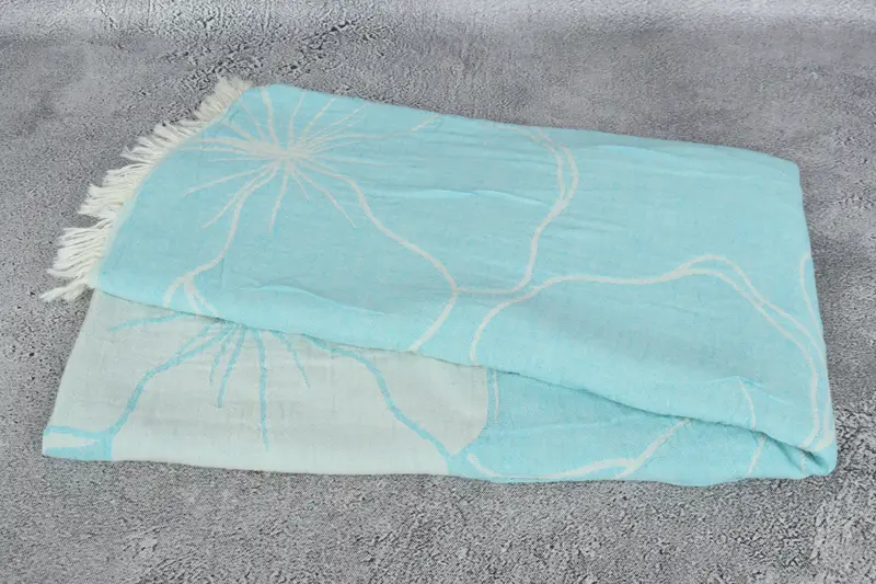 Quick-Dry Beach Towel, Bridesmaid Gifts Personalized, 68x40 Cotton Floral Patterned Towel, Kids Beach Towel, Personalized Gifts, Quick-dry towel - 7