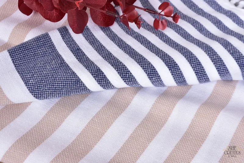 Personalized Turkish Towel, Bachelor Bachelorette Party Favors, 68x36 Cotton Striped Towel, Xmas Gifts, Oversized Beach Towel, Turkish beach towel - 6