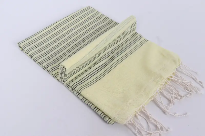 Custom Gift, 70x40 Cotton Striped Towel, Wedding Favors, First Wedding Anniversary Gift, Best Wedding Gift, Embroidered Towel, Gift For Mom - 6