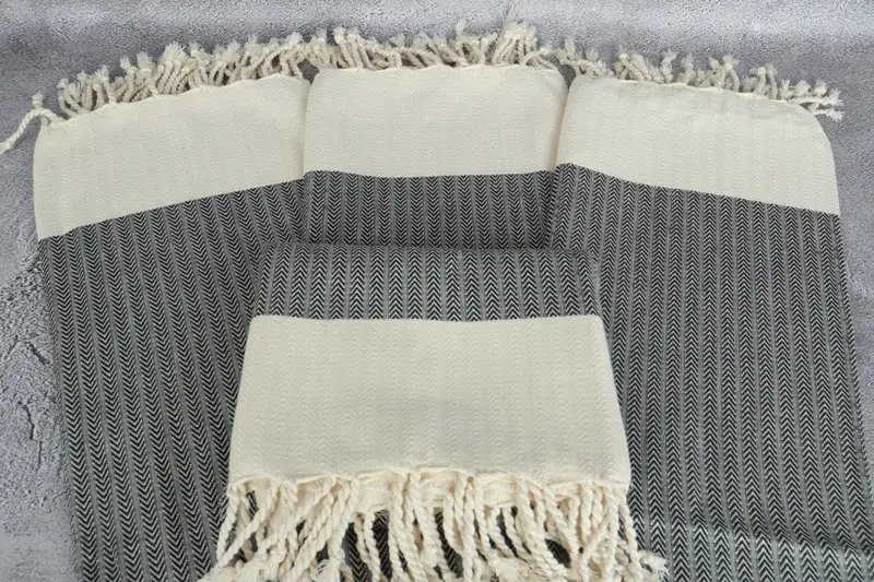Gift For Best Friend, Sand-free towel, Turkish hand towel, 68x36 Cotton Palm Design Towel, Bachelorette Towel, Bachelorette Party Gifts Bridesmaids - 4