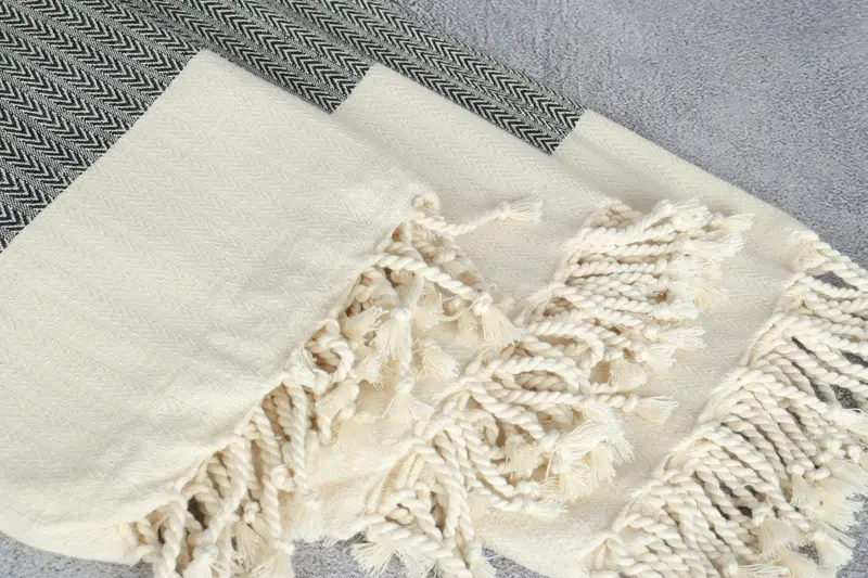 Gift For Best Friend, Sand-free towel, Turkish hand towel, 68x36 Cotton Palm Design Towel, Bachelorette Towel, Bachelorette Party Gifts Bridesmaids - 5
