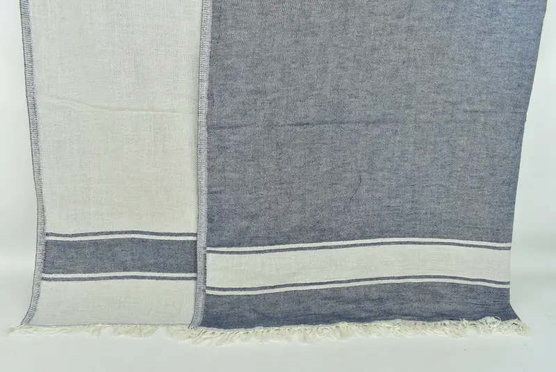 Organic Throw, 70x60 Cotton Striped Towel, Bedspread, Summer Gift, Halloween Blanket, Housewarming Gift, Personalized Gifts, Turkish Throw Blanket - 7