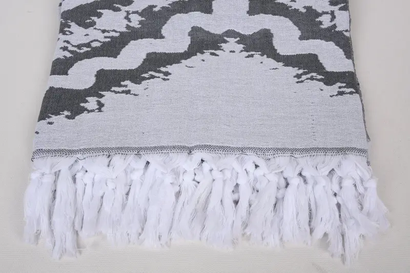 80x60 Cotton Set of 5 Towel, Halloween Gifts, Aesthetic Blanket, Decorative Blanket, Bridal Shower Gift, Woven Throw Blanket, Wedding Hand Made Gift - 4