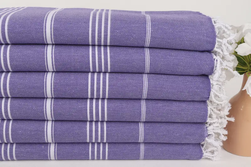 Wedding Towel, 70x40 Cotton Striped Towel, Gift For Wedding Day, Unique Gift, Absorbent towel, Quick-Dry Beach Towel, Personalized Turkish Towel - 3