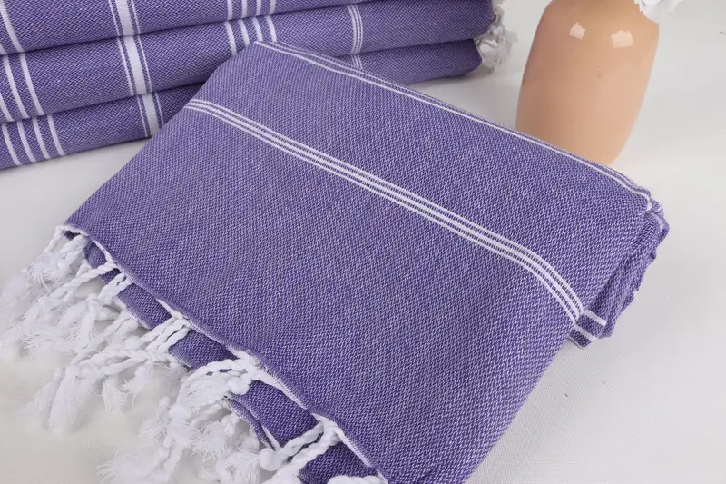 Wedding Towel, 70x40 Cotton Striped Towel, Gift For Wedding Day, Unique Gift, Absorbent towel, Quick-Dry Beach Towel, Personalized Turkish Towel - 4