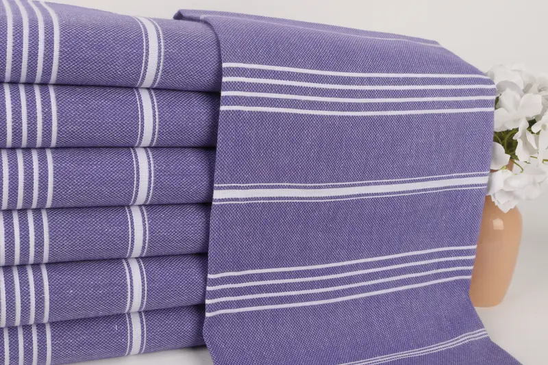 Wedding Towel, 70x40 Cotton Striped Towel, Gift For Wedding Day, Unique Gift, Absorbent towel, Quick-Dry Beach Towel, Personalized Turkish Towel - 2