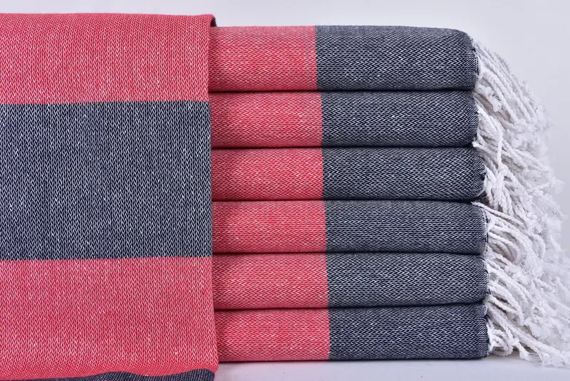 Turkish Towel USA, 70x40 Cotton Striped Towel, Beach Towel Bulk, Beach towel, Wedding Gifts Towel, Merry Christmas Gifts, Bridemaids Beach Towel - 1