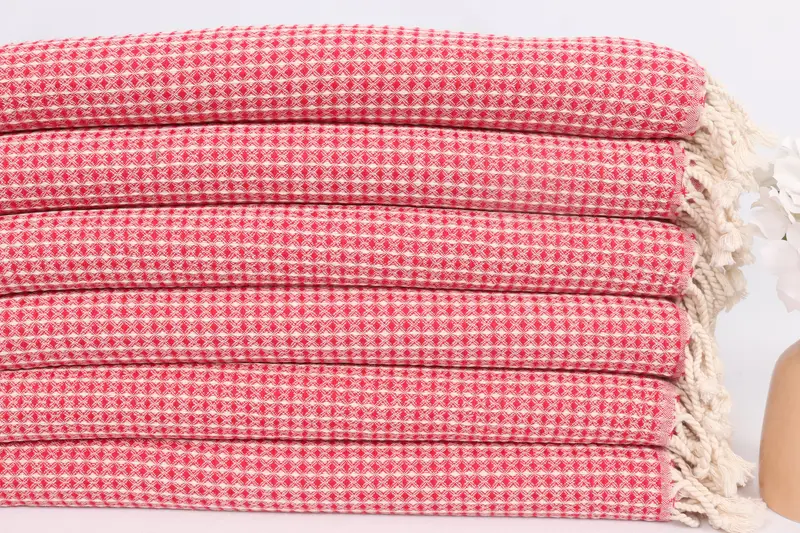 Hand Size Towels, Turkish Tea Towel, 44x22 Cotton Waffle Towel, Personalized Gifts, Xmas Gifts, Spa Towel, Gift For Wedding Day, Monogram Hand Towel - 3