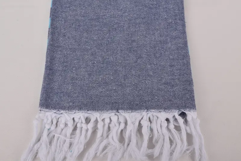 Custom Towel Beach, 70x36 Cotton Striped Towel, Authentic Turkish hammam peshtemal, Organic towel, Bridal Shower Gift, Employee Gifts, Fouta towel - 3