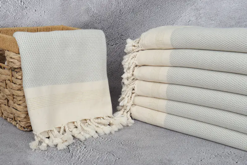 68x40 Cotton Striped Towel, Bridal Shower Favors, Monogram Turkish Towel, Holiday Towel, Bachelor Bachelorette Party Favors, Gift For Best Friend - 3