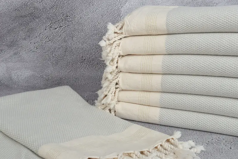 68x40 Cotton Striped Towel, Bridal Shower Favors, Monogram Turkish Towel, Holiday Towel, Bachelor Bachelorette Party Favors, Gift For Best Friend - 2