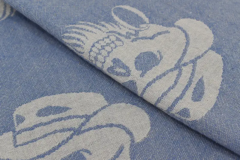 Turkish bath towel, Spa Towel, Valentines Day Gift, Summer Towel, Personalized Gift, 70x36 Cotton Skull Patterned Towel, Summer Gift, Spa Gift Towel - 5