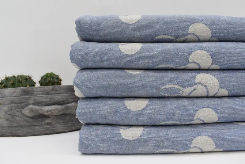 Turkish bath towel, Spa Towel, Valentines Day Gift, Summer Towel, Personalized Gift, 70x36 Cotton Skull Patterned Towel, Summer Gift, Spa Gift Towel - 3