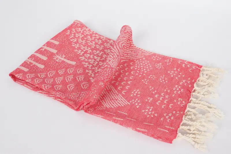 36x18 Cotton Mountain Design Towel, Wedding Gift, Organic Towel, Spa Towel, Personalized Gifts, Birthday Gift, Turkish Tea Towel, Custom Name Towel - 7