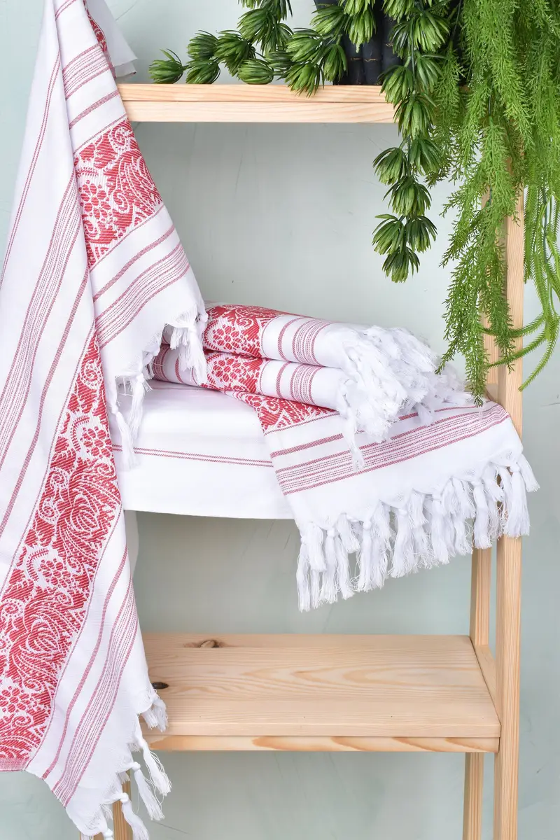 Thin towel, Quick-dry travel peshtemal towel, Large Turkish Towel, Organic Turkish towel, 68x40 Cotton Scorpion Design Towel, Bridal Shower Favor - 6