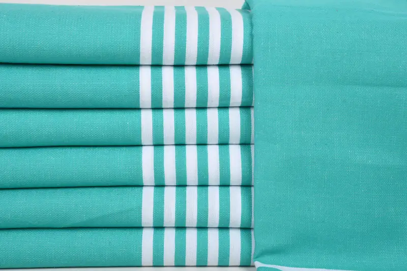 Bachelorette Party Gift, 70x40 Cotton Striped Towel, Personalized Turkish Towel, Handmade Gift, Wedding Anniversary Gift, Turkish hand towel - 1