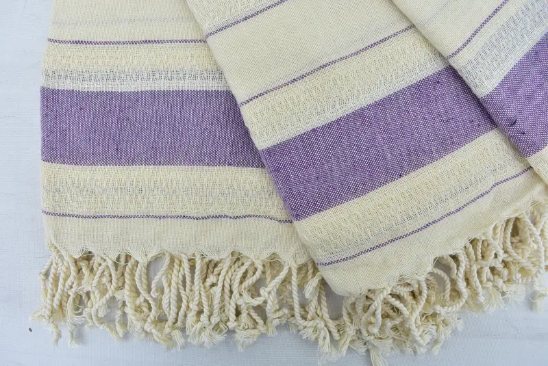 Soft towel, 70x40 Cotton Geometric Towel, Beach towel, Gift For Wedding Day, Authentic Turkish hammam peshtemal, House Warming Gift, Organic towel - 6