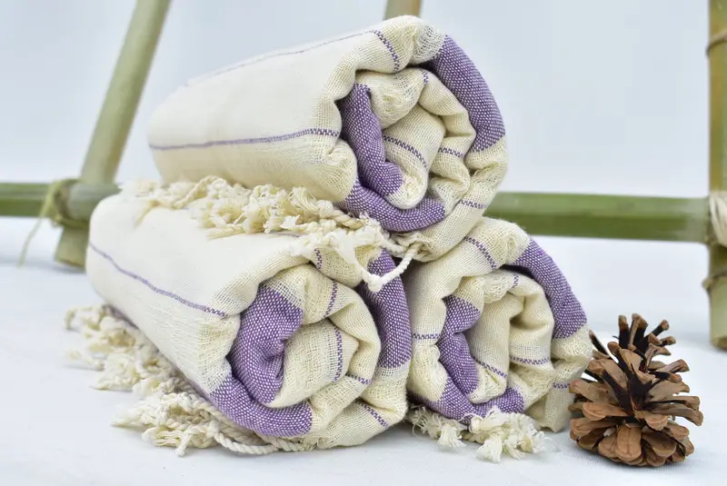 Soft towel, 70x40 Cotton Geometric Towel, Beach towel, Gift For Wedding Day, Authentic Turkish hammam peshtemal, House Warming Gift, Organic towel - 4