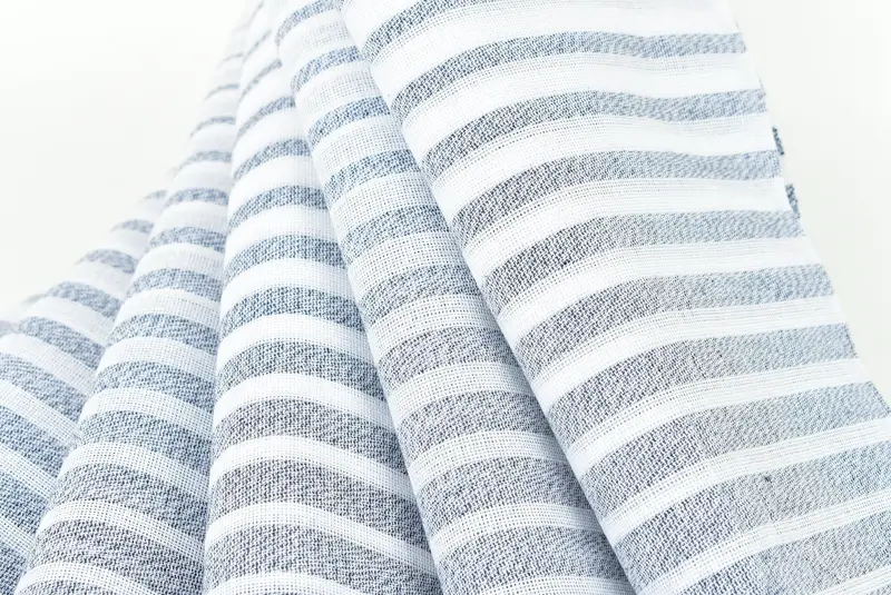 Quick-dry peshtemal, Large Turkish Towel, Embroidery Towels, 70x40 Cotton Striped Towel, Custom Wedding Gift, Vegas Bachelorette Party Favors - 3