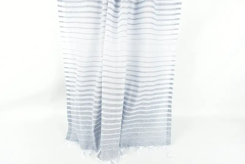 Quick-dry peshtemal, Large Turkish Towel, Embroidery Towels, 70x40 Cotton Striped Towel, Custom Wedding Gift, Vegas Bachelorette Party Favors - 6
