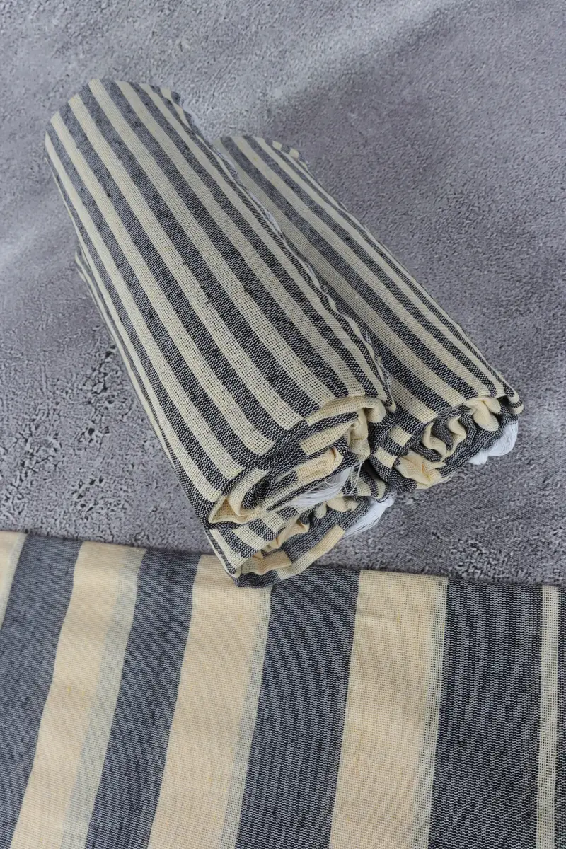 68x36 Cotton Striped Towel, Personalized Towel, Custom Gifts, Custom Wedding Gift, Personalized Turkish bath towel for home decor, Organic towel - 8