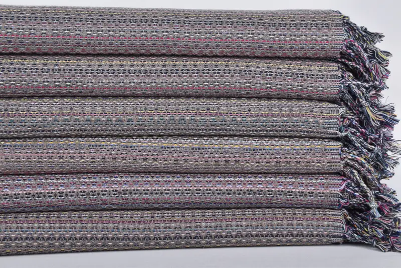 70x40 Cotton Colorful Diamond Towel, Family Gift, Organic Towel, Housewarming Gift, Embroidered Beach Towel, Custom Beach Towel, Bachelorette Gifts - 2