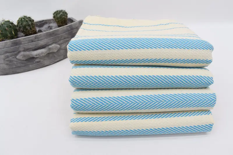 Summer Gift Ideas, Beach Towel Bulk, Wedding Gift Ideas, Luxury towel, Turkish Towel Bulk, Personalized Gift, 70x40 Cotton Striped Towel - 7