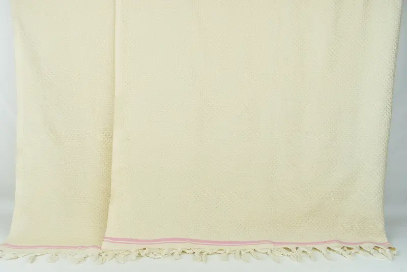 94x92 Cotton Striped Towel, Oversized Beach Towel, Throw Blanket Couch, Memorial Gift, Monogram Blanket, Boho Throw Blankets, Turkish Tablecloth - 7