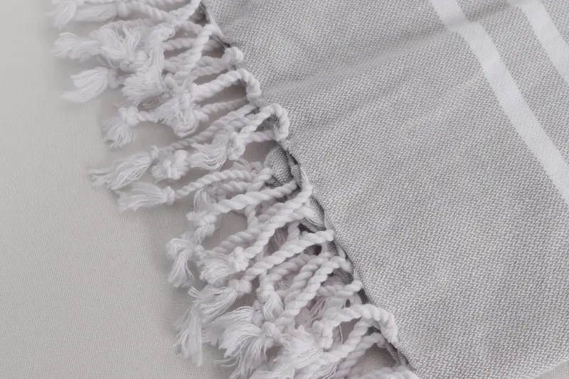 Monogram Hand Towel, 40x20 Cotton Striped Towel, Turkish Hand Towel, Embroidery Towel, Beach Wedding Favor, Maid Of Honor Gift, Turkish Tea Towel - 7