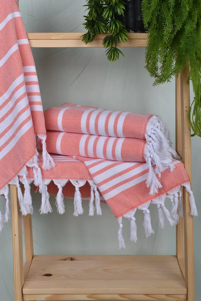 Custom Wedding Gifts, Kitchen Towel, 40x20 Cotton Zig zag Towel, House Warming Gift, Handmade Gift, Turkish Towel Hand Towel, Bridesmaid Gifts - 6
