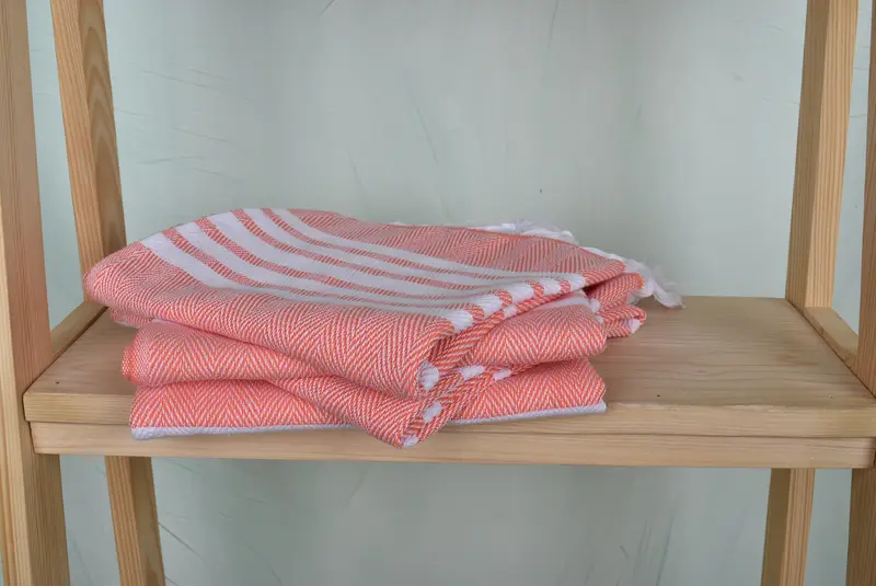 Custom Wedding Gifts, Kitchen Towel, 40x20 Cotton Zig zag Towel, House Warming Gift, Handmade Gift, Turkish Towel Hand Towel, Bridesmaid Gifts - 7