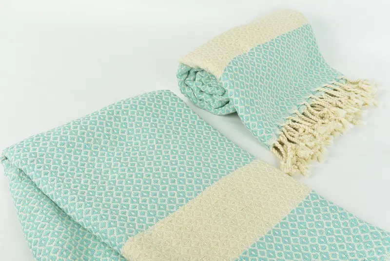 Personalized Turkish Towel, 70x40 Cotton Geometric Towel, Bachelorette Party Gift, Handmade Gift, Bachelorette Party Favor, Best Wedding Gift - 7