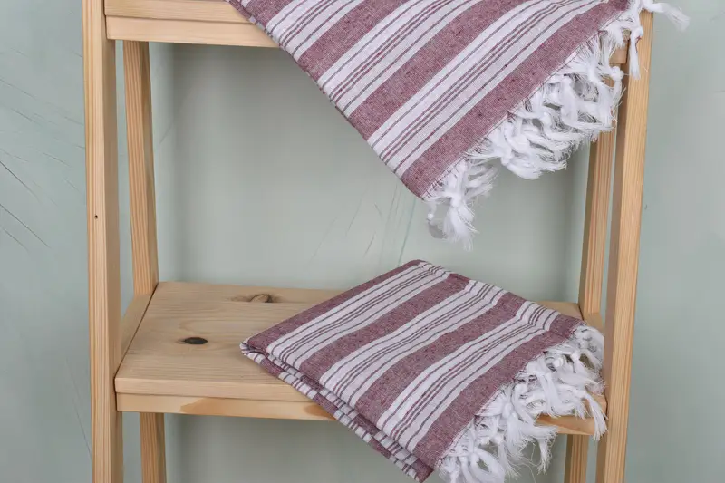 70x40 Cotton Striped Towel, Bridesmaid Gift, Bath towel, Best Wedding Gift, Extra large Turkish bath towel, Bridal Shower Gifts, Bridesmaid Gifts - 5