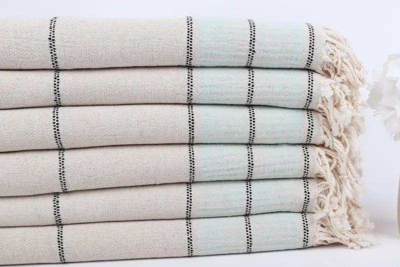 Custom Gift, Turkish Bath Towel USA, Bachelorette Towel, 70x40 Linen Striped Towel, Memorial Gift, Housewarming Gift, Bachelorette Gifts - 3