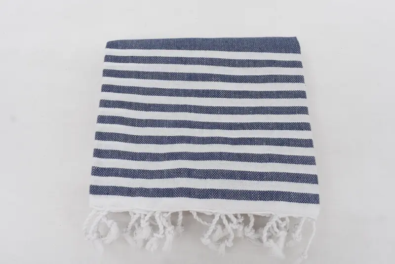 Bridal Shower Gift, Bridal Party Gifts, Unique Wedding Gift, Turkish Towel USA, Spa Towel, 68x36 Cotton Striped Towel, Bridesmaid Gift Towel - 6